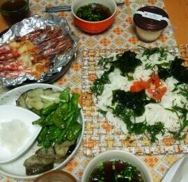 ある日の生ごみ量２１main_image(食卓の写真)