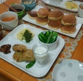 ある日の生ごみ量２４（カフェ風ランチ編）main_image(食卓の写真)