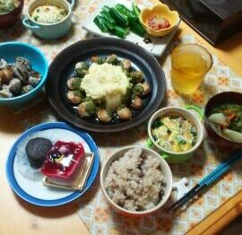 ある日の生ごみ量２５main_image(食卓の写真)