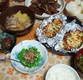 ある日の生ごみ量２６コストコ編main_image(食卓の写真)