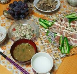 ある日の生ごみ量２７楽天スーパーセールめしmain_image(食卓の写真)