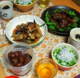 ある日の生ごみ量２９main_image(食卓の写真)