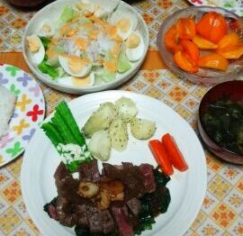 ある日の生ごみ量３５main_image(食卓の写真)