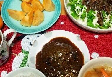 ある日の生ごみ量４０main_image(食卓の写真)