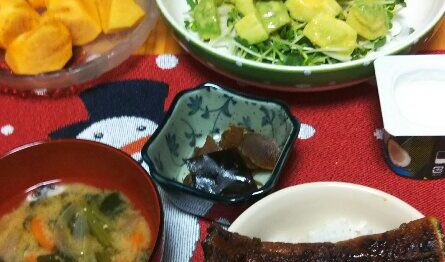 ある日の生ごみ量４１ main_image(食卓の写真)