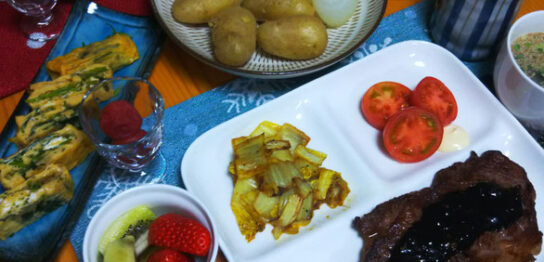 ある日の生ごみ量４５main_image(食卓の写真)