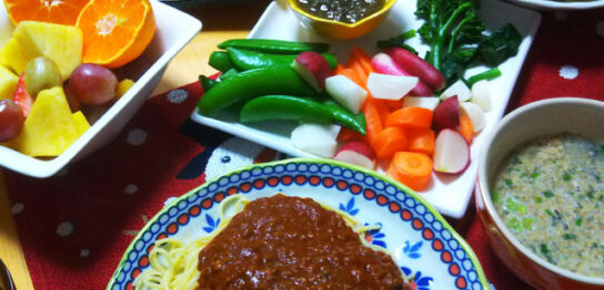 ある日の生ごみ量４８main_image(食卓の写真)