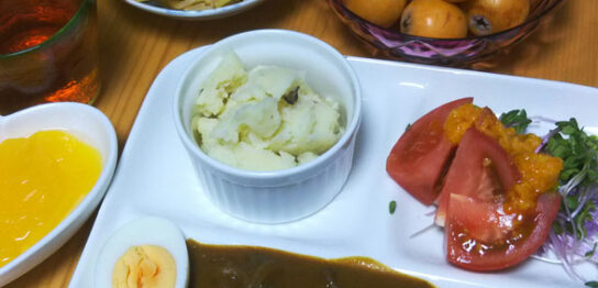 ある日の生ごみ量６６main_image(食卓の写真)