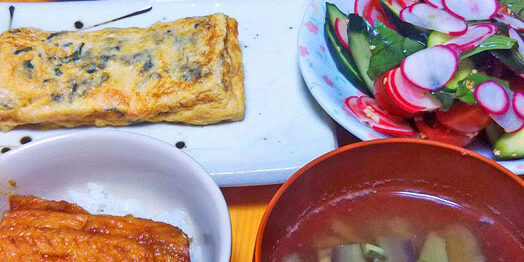 ある日の生ごみ量７２main_image(食卓の写真)