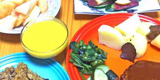 ある日の生ごみ量７４main_image(食卓の写真)