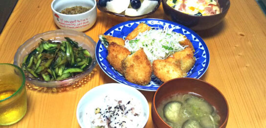 ある日の生ごみ量８１main_image(食卓の写真)